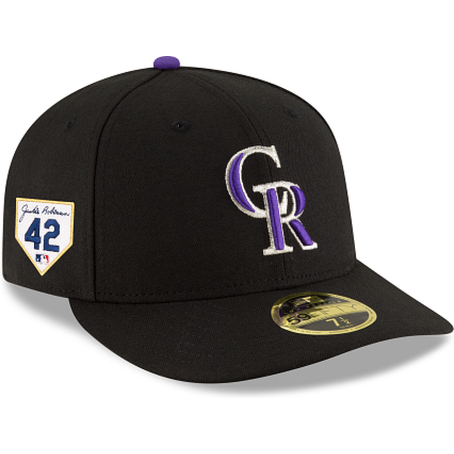 New Era Colorado Rockies Jackie Robinson Day 2023 Low Profile 59FIFTY Fitted Hat