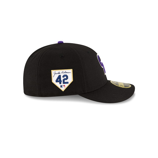 New Era Colorado Rockies Jackie Robinson Day 2023 Low Profile 59FIFTY Fitted Hat