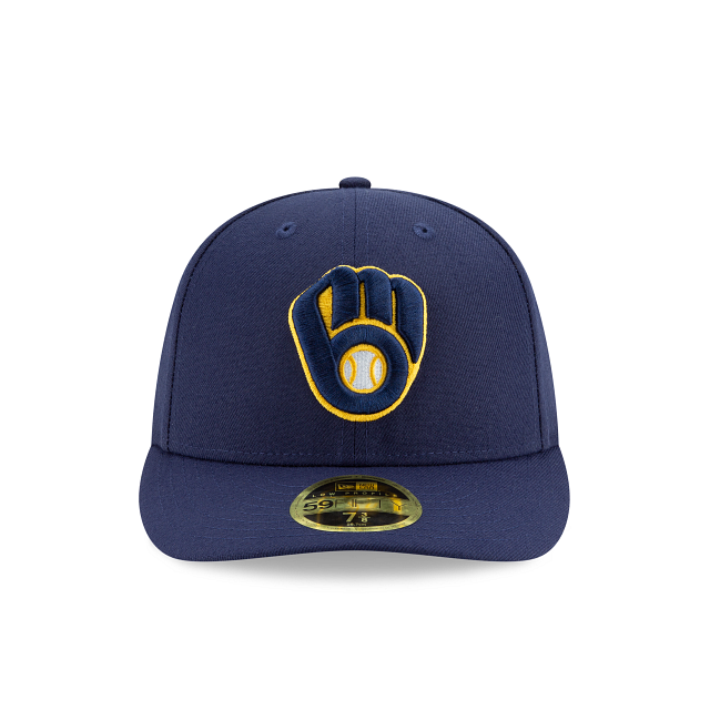 Men's New Era Powder Blue Milwaukee Brewers 2022 City Connect Low Profile 59FIFTY Fitted Hat