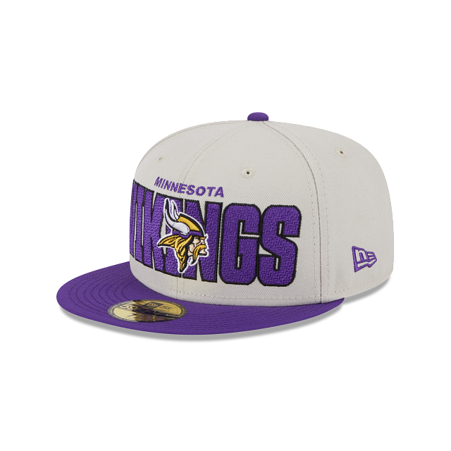 New Era Minnesota Vikings NFL Draft 2023 59FIFTY Fitted Hat