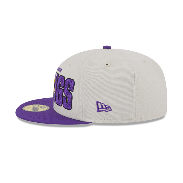 New Era Minnesota Vikings NFL Draft 2023 59FIFTY Fitted Hat