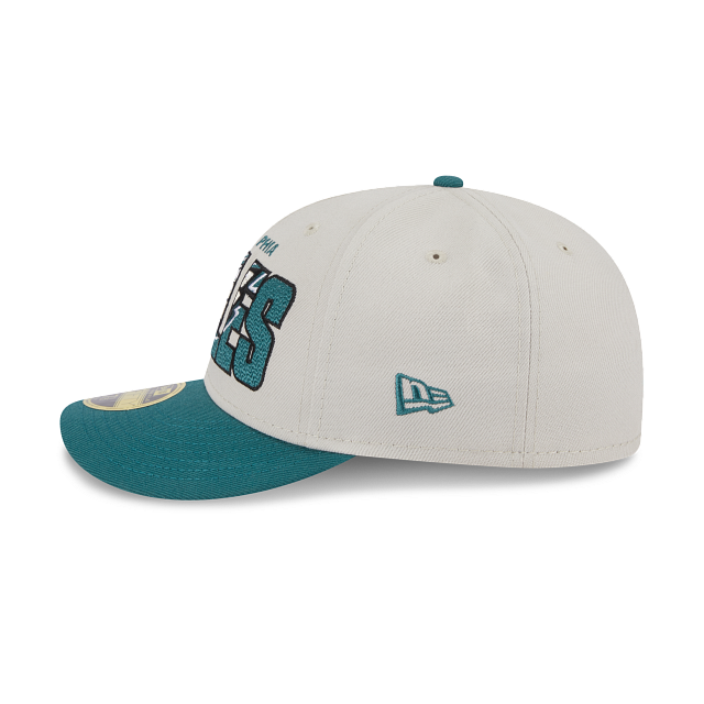 New Era Philadelphia Eagles NFL Draft 2023 Low Profile 59FIFTY Fitted Hat