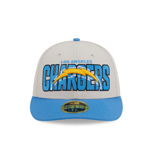 New Era Los Angeles Chargers NFL Draft 2023 Low Profile 59FIFTY Fitted Hat