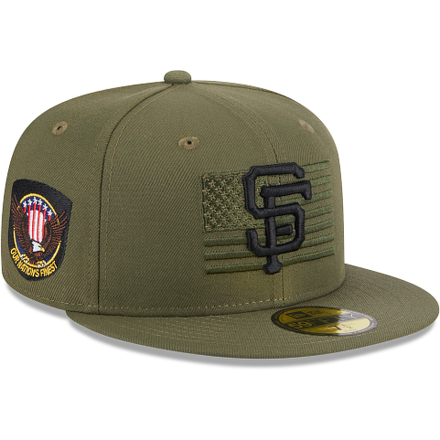 New Era San Francisco Giants Armed Forces Day 2023 59FIFTY Fitted Hat