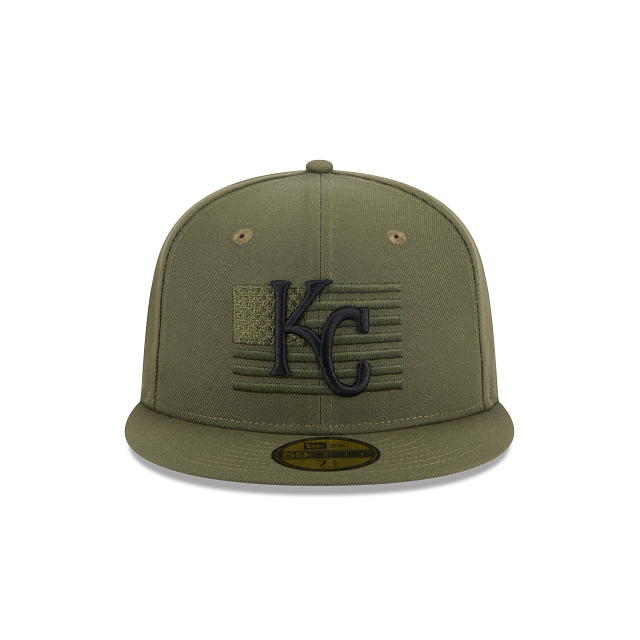 Kansas City Royals New Era 25th Anniversary Red Undervisor 59FIFTY Fitted  Hat - Gray/Black