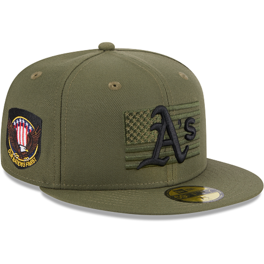 New Era Oakland Athletics Armed Forces Day 2023 59FIFTY Fitted Hat