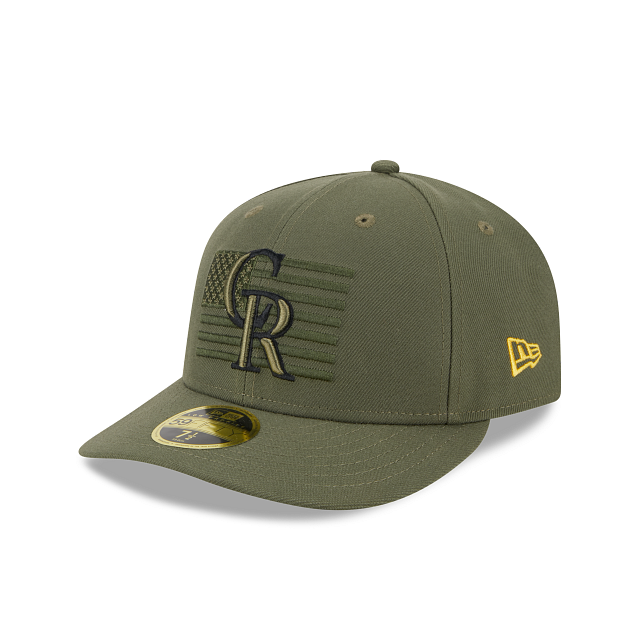 New Era Colorado Rockies Armed Forces Day 2023 Low Profile 59FIFTY Fitted Hat