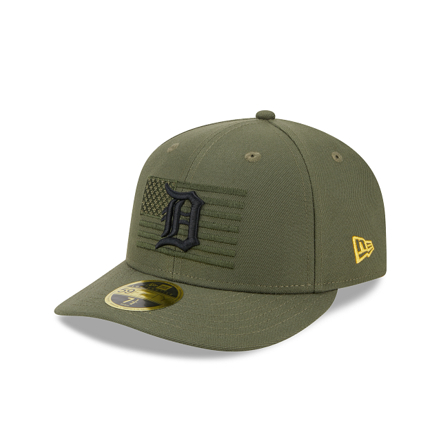 New Era Detroit Tigers Armed Forces Day 2023 Low Profile 59FIFTY Fitted Hat