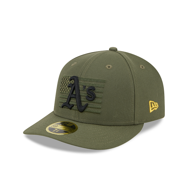 New Era Oakland Athletics Armed Forces Day 2023 Low Profile 59FIFTY Fitted Hat