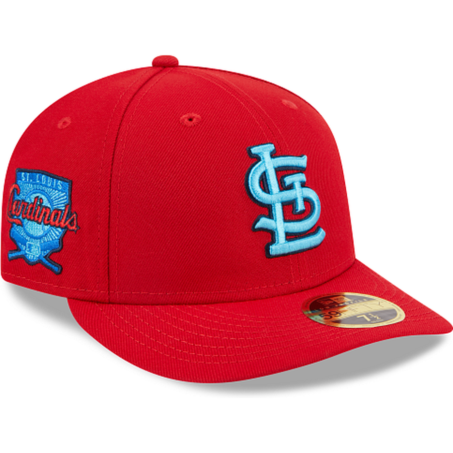 Men's New Era Navy St. Louis Cardinals Team On-Field Replica Mesh Back  59FIFTY Fitted Hat
