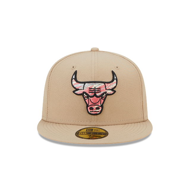 Lids Chicago Bulls New Era Paisley Visor 59FIFTY Fitted Hat - Pink/Light  Blue