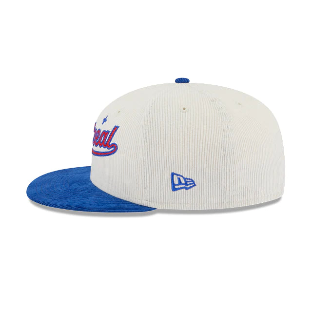 New Era Montreal Expos Vintage Corduroy 2023 59FIFTY Fitted Hat