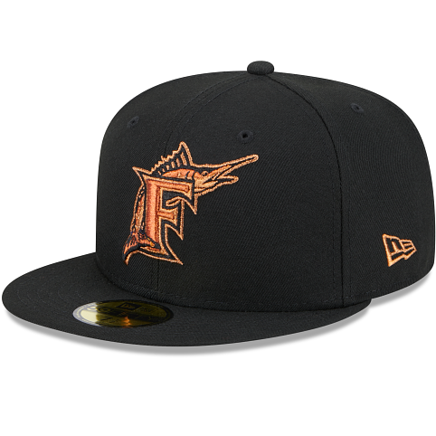New Era Florida Marlins Metallic Pop 2023 59FIFTY Fitted Hat