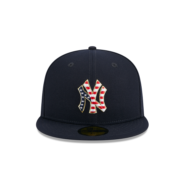 New York Yankees New Era 2023 Fourth of July 59FIFTY Fitted Hat - Navy