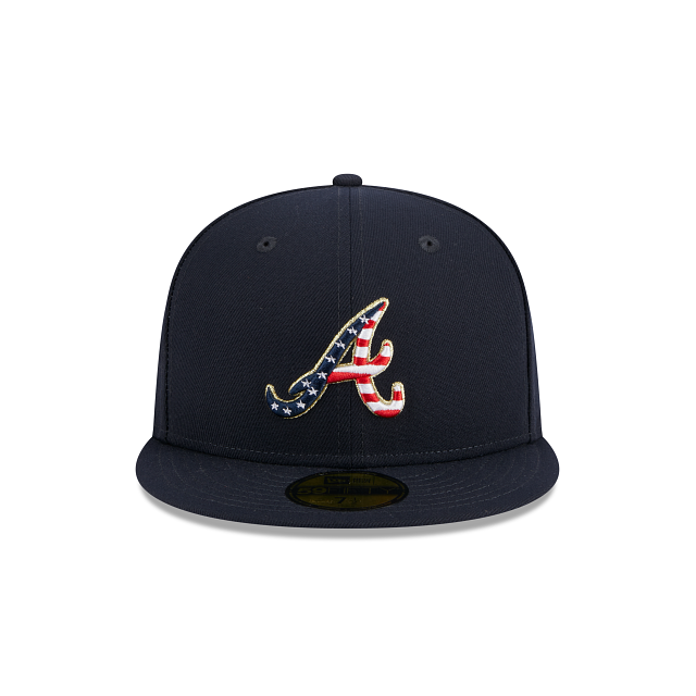 Los Angeles Dodgers 2023 JULY 4TH STARS N STRIPES Fitted Hat