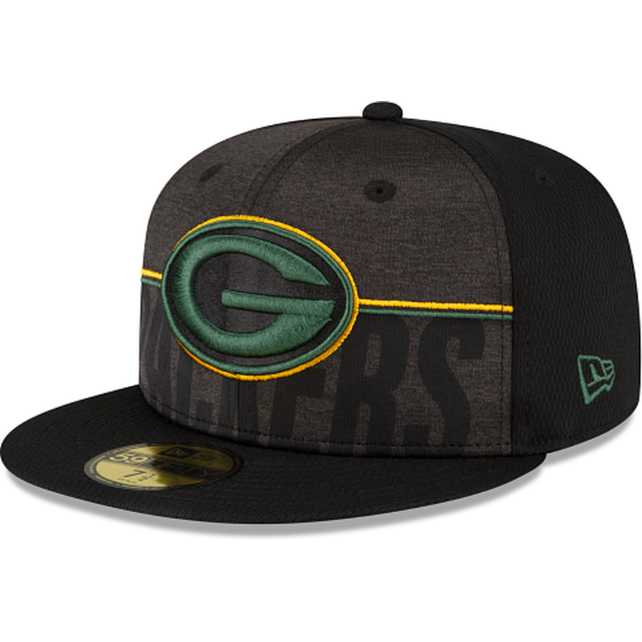 Green Bay Packers Groovy 59FIFTY Fitted Hat - Size: 7 1/4, by New Era