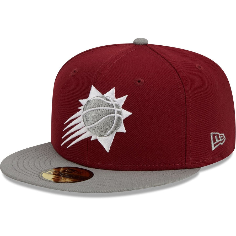 California Angels 25th Anniversary New Era 59FIFTY Fitted Hat (oceanside Burnt Wood Gray Under BRIM) 7