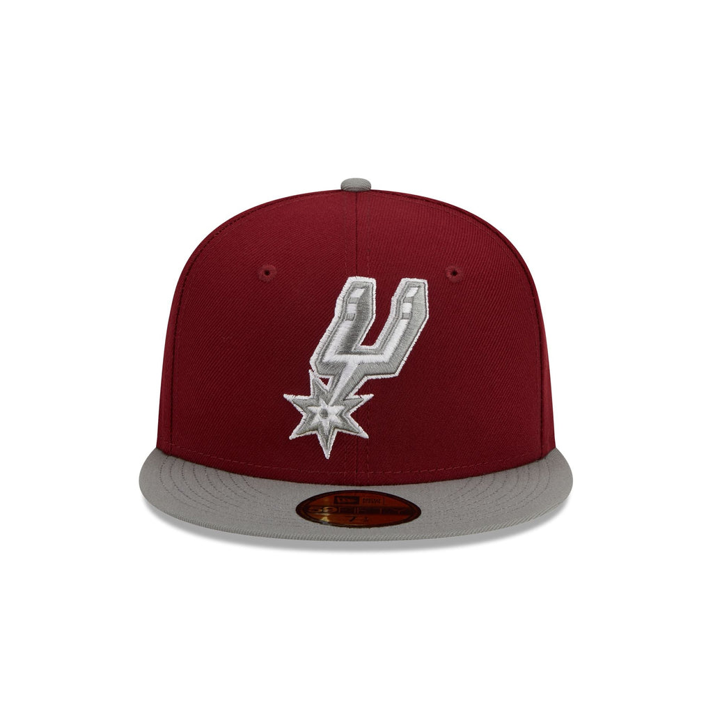 Lids San Antonio Spurs New Era 5x NBA Finals Champions Dual-Tone Logo  59FIFTY Fitted Hat - Black