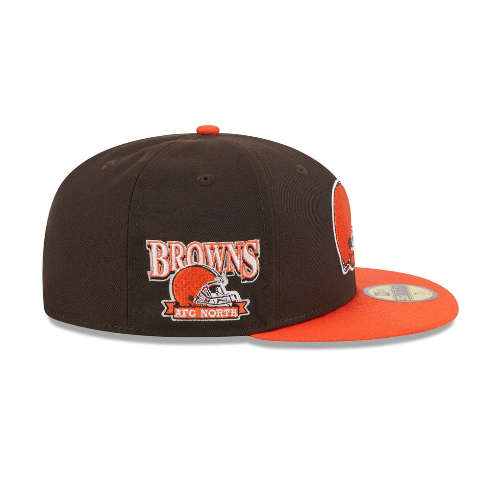 New Era Cleveland Browns Throwback Hidden 2023 59FIFTY Fitted Hat