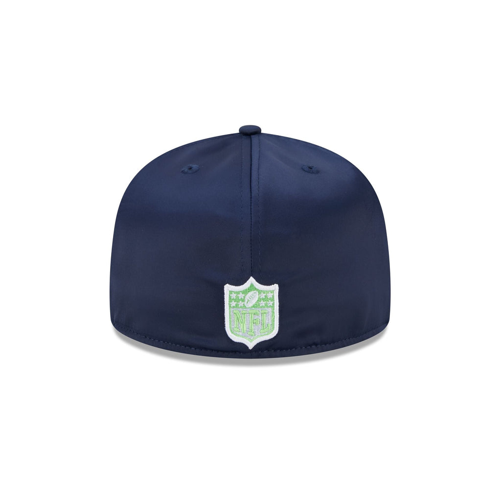 New Era Seattle Seahawks Throwback Satin 2023 59FIFTY Fitted Hat