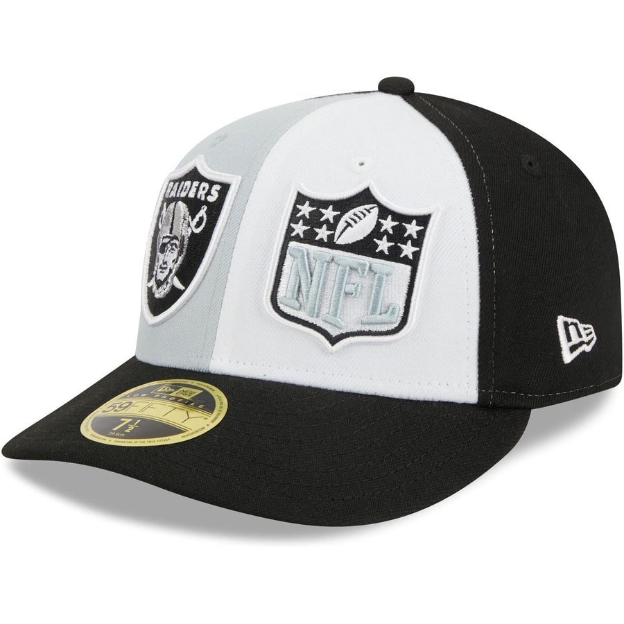 Black Las Vegas Raiders Cloud Icons New Era 59FIFTY Fitted 71/4