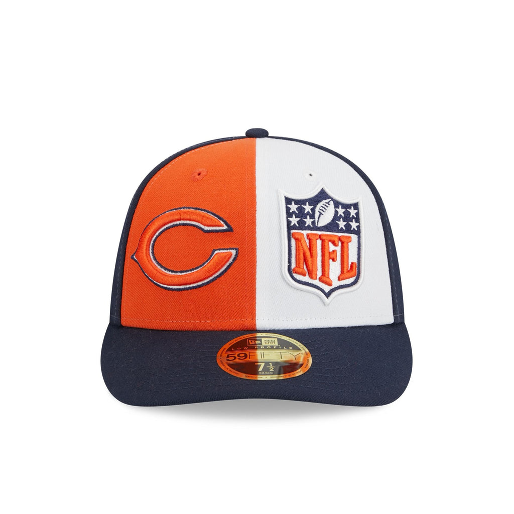 New Era Navy Chicago Bears C Omaha Low Profile 59FIFTY Hat