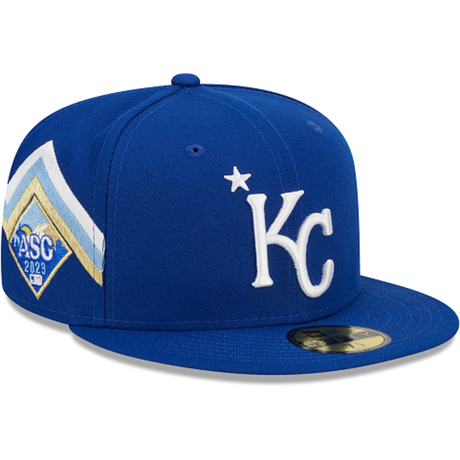 New Era Kansas City Royals Royal Blue 40th Anniversary Side Patch Fitted hat