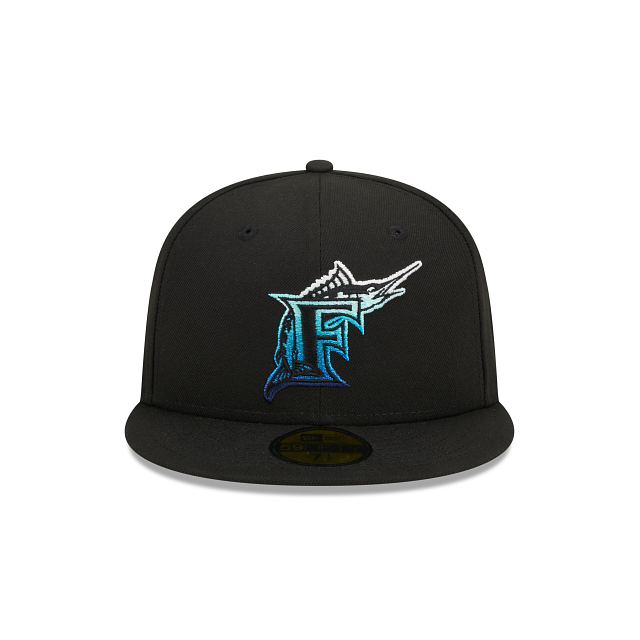 New Era Miami Marlins Fitted Hats  Florida Marlins 59FIFTY Fitted