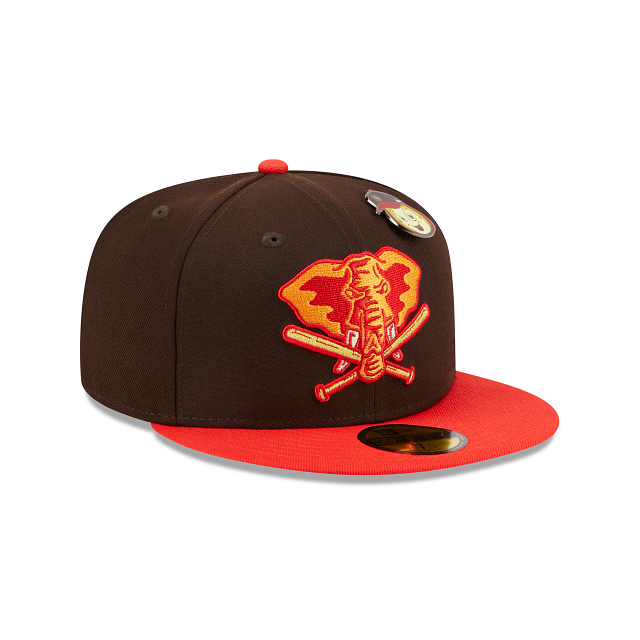 New Era Oakland Athletics Fire Element 2023 59FIFTY Fitted Hat