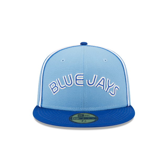 Toronto Blue Jays 30th Season New Era 59FIFTY Fitted Hat (Glow in The Dark Pine Green Maroon Gray Under BRIM) 7 1/4