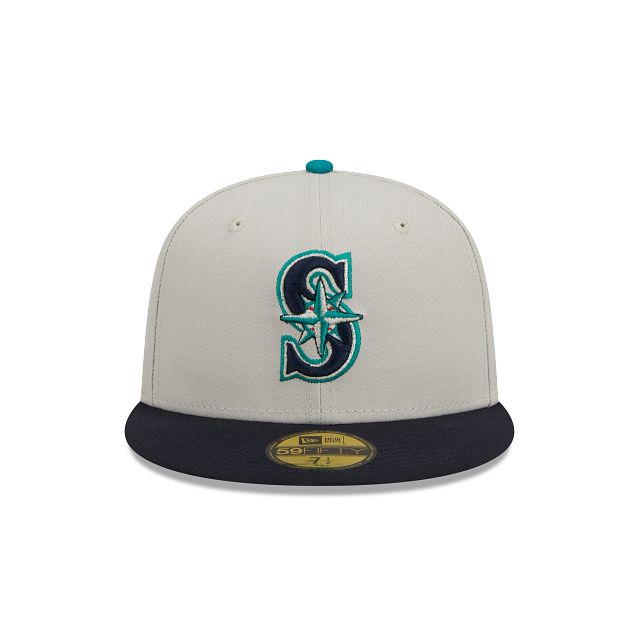 Lids Seattle Mariners New Era Spring Color Two-Tone 59FIFTY Fitted Hat -  Light Blue/Red