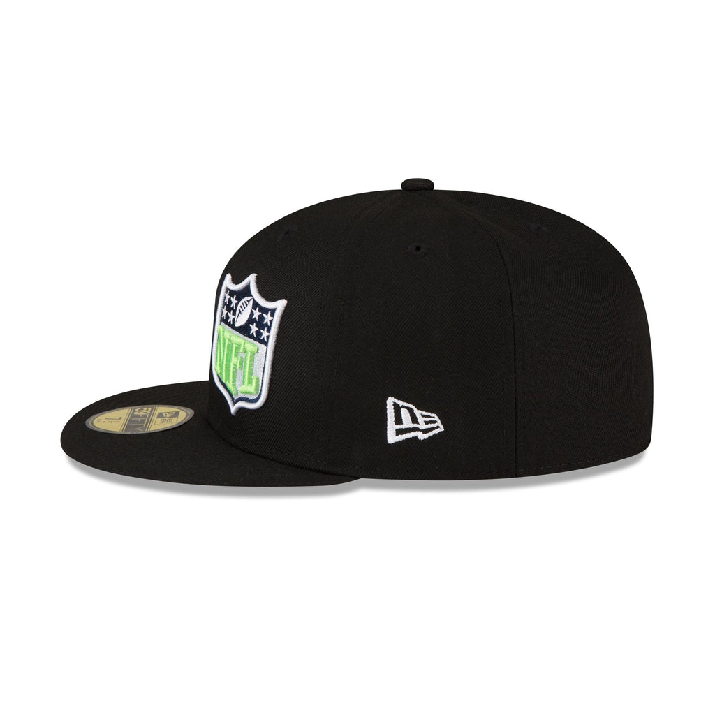 New Era Seattle Seahawks 2023 Sideline Black 59FIFTY Fitted Hat