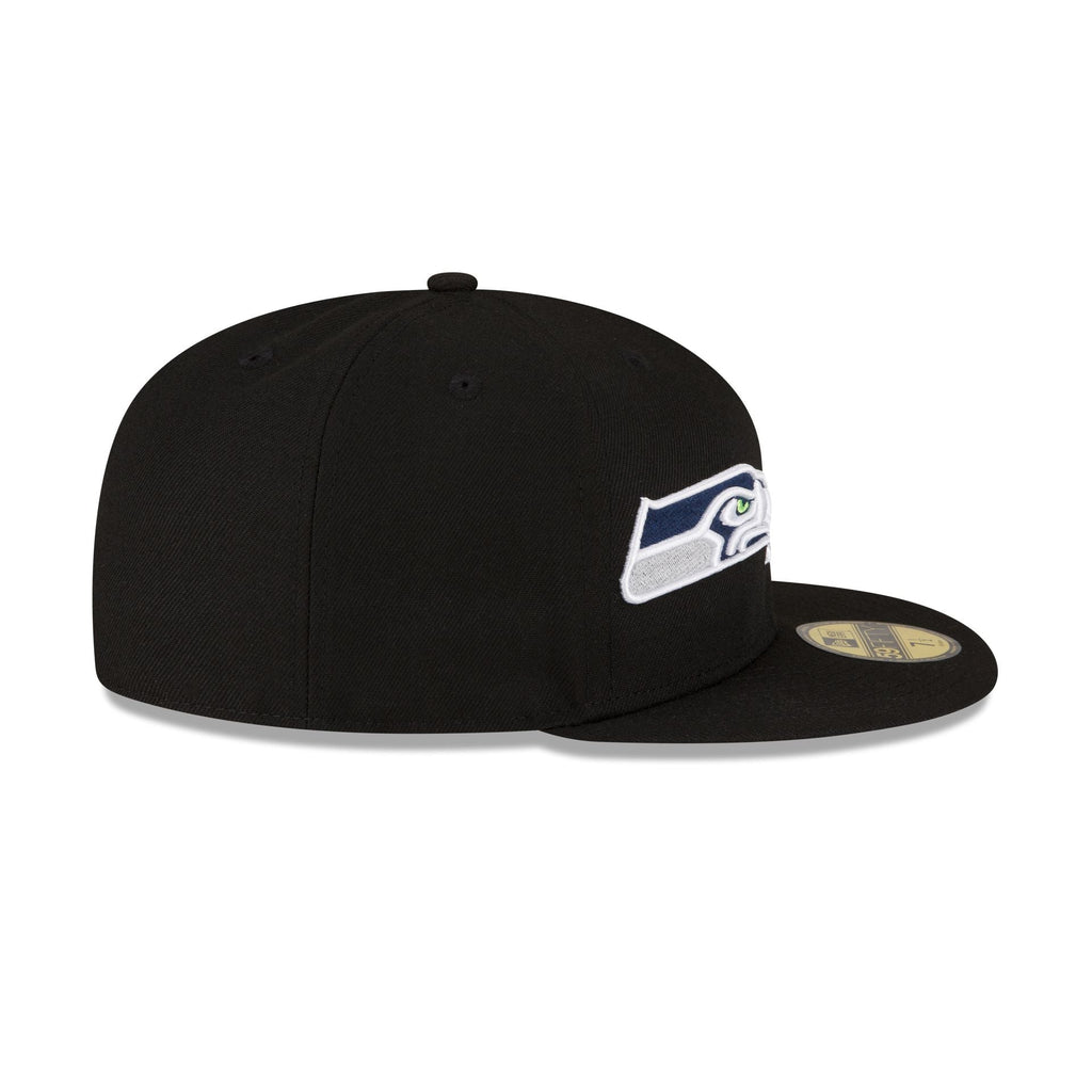 New Era Seattle Seahawks 2023 Sideline Black 59FIFTY Fitted Hat