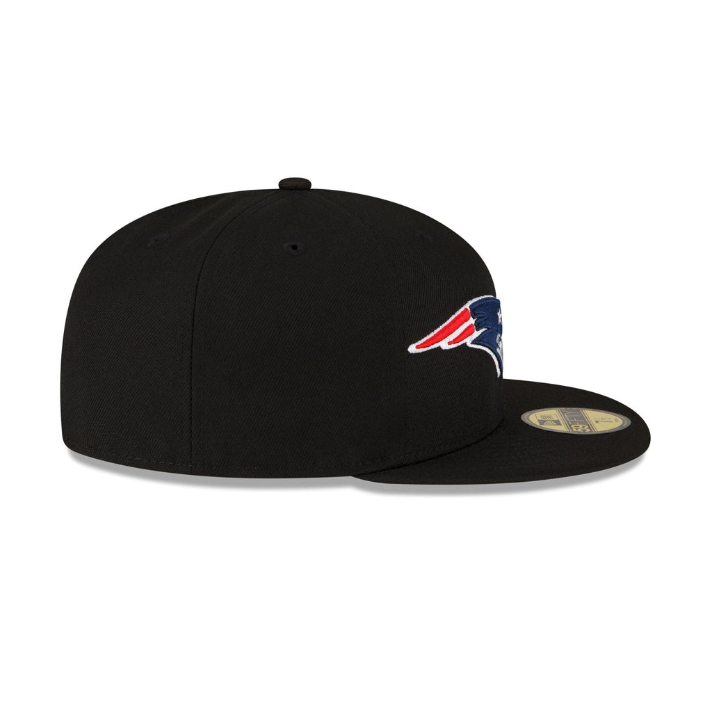New Era New England Patriots 2023 Sideline Black 59FIFTY Fitted Hat
