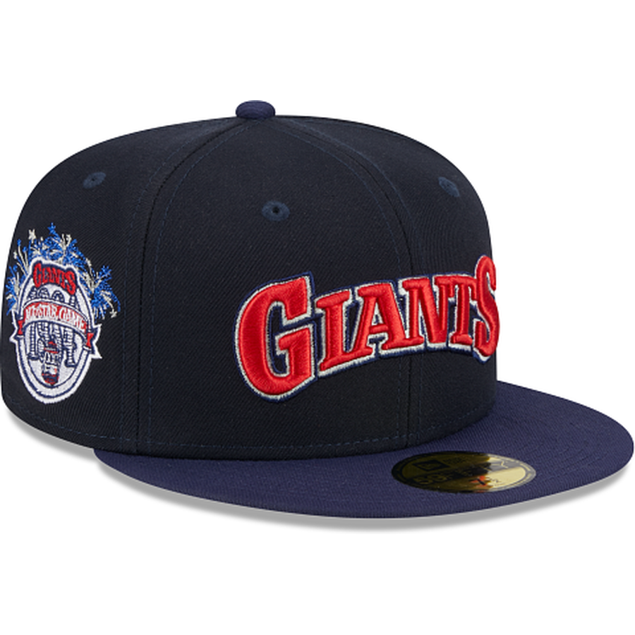 New Era 59Fifty Vegas Dome New York Giants Retro Script Hat- Tan