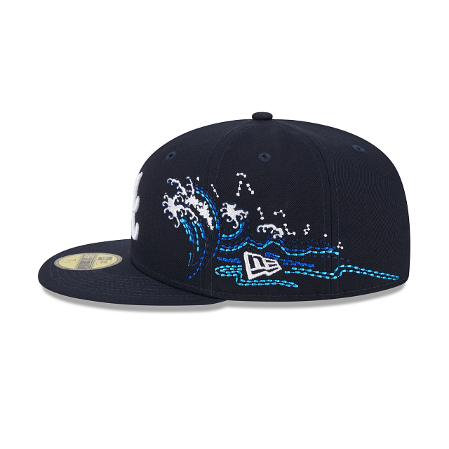 New Era Atlanta Braves Tonal Wave 2023 59FIFTY Fitted Hat