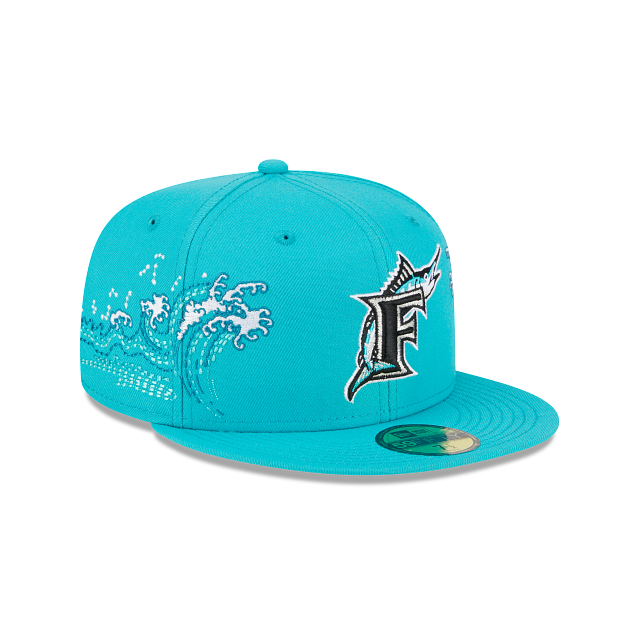 New Era Florida Marlins Tonal Wave 2023 59FIFTY Fitted Hat