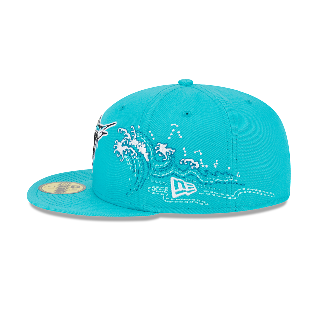 New Era Florida Marlins Tonal Wave 2023 59FIFTY Fitted Hat