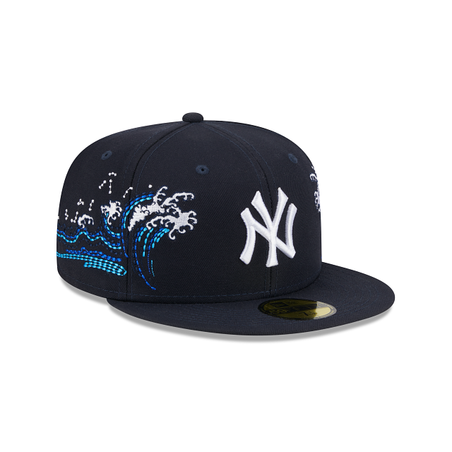 New Era New York Yankees Tonal Wave 2023 59FIFTY Fitted Hat