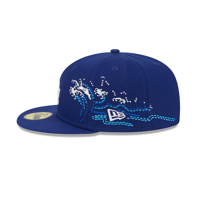 New Era Los Angeles Dodgers Tonal Wave 2023 59FIFTY Fitted Hat