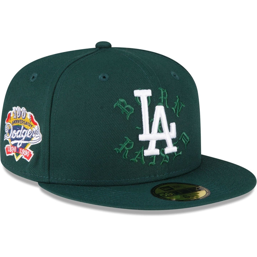 New Era Los Angeles Dodgers Capsule Easter Collection 50th Anniversary  59Fifty Fitted Hat Black/Blue - US
