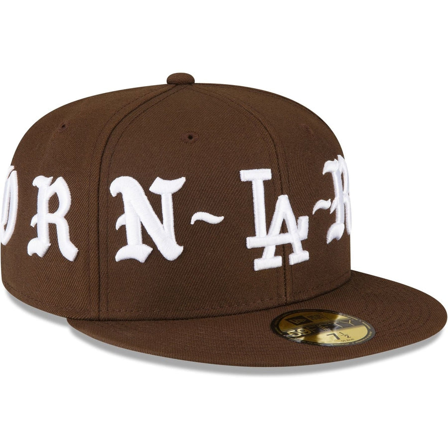 Gold Leaf LA Dodgers 59FIFTY Fitted Cap D03_489