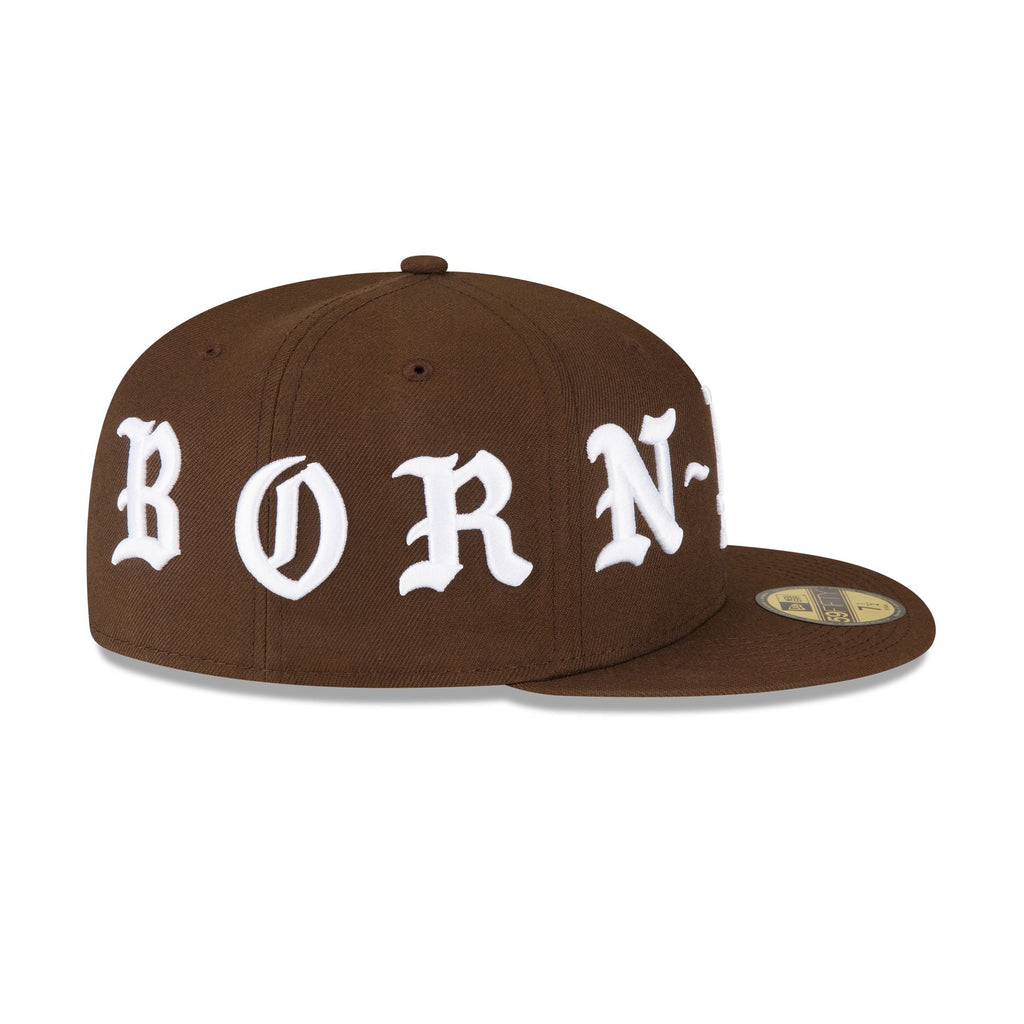 残りわずか】 NEW ERA BORN X RAISED + DODGERS CROWN - 帽子