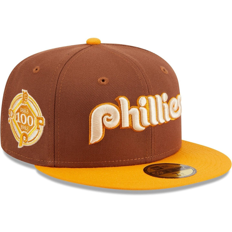 Philadelphia Phillies Basic New Era Flag 59FIFTY Burgundy Fitted Hat – USA  CAP KING