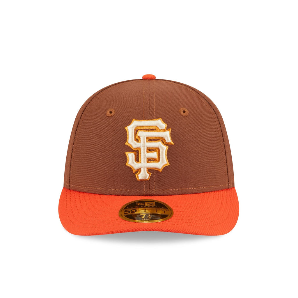 New Era 59FIFTY San Francisco Giants Harvest Brown Black Fitted Hat