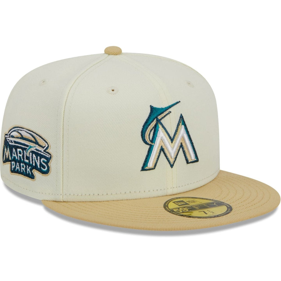 New Era Florida Marlins Capsule Ice Cube 10th Anniversary 59Fifty Fitted Hat  Black/Grey Men's - FW22 - US