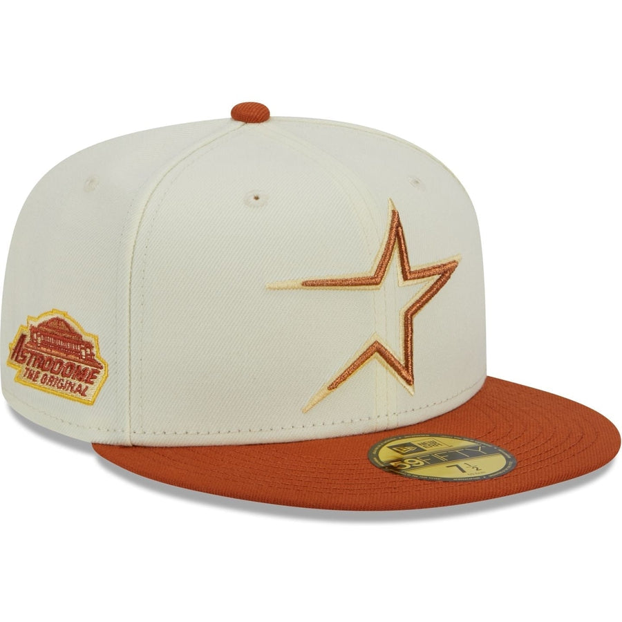 Houston Astros New Era 1986 World Series Two-Tone 59FIFTY Fitted Hat - White /Orange