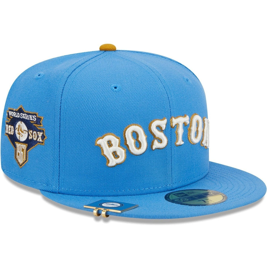 Boston Red Sox New Era Spring Color Pack Two-Tone 59FIFTY Fitted Hat -  Yellow/Gray
