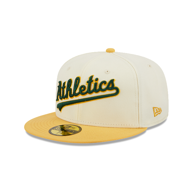 New Era Oakland Athletics Cooperstown Chrome 2023 59FIFTY Fitted Hat