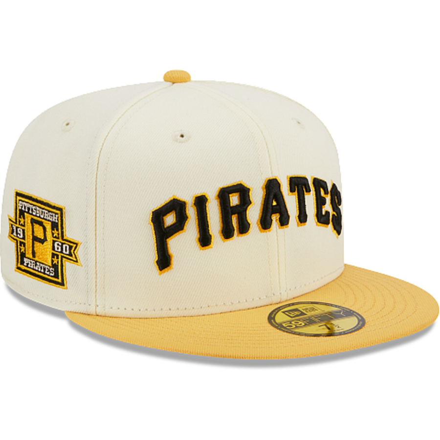 Pittsburgh Pirates Chrome Royal New Era 59FIFTY Fitted Hat - Clark